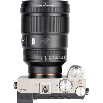 Objetivo 7Artisans 135mm f/1.8 objetivo telefoto con distancia mínima de enfoque 2.2 y filtro de 82mm