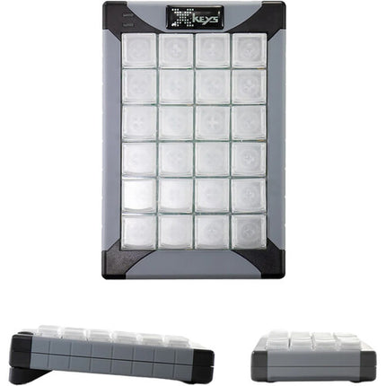 X-keys XK-24 Teclado USB con 24 Teclas Programables Retroiluminación LED