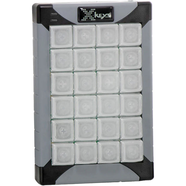 X-keys XK-24 Teclado USB con 24 Teclas Programables Retroiluminación LED