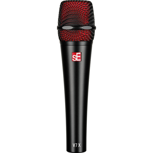 sE Electronics V7 X Micrófono dinámico supercardioide para instrumentos incluye clip y bolsa