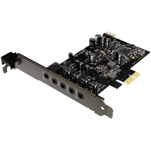 Creative Labs Sound Blaster Audigy FX Pro Tarjeta de Sonido PCIe 7.1 Con Amplificador para Auriculares