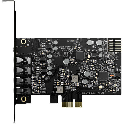 Creative Labs Sound Blaster Audigy FX Pro Tarjeta de Sonido PCIe 7.1 Con Amplificador para Auriculares