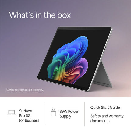 Microsoft 13" Surface Pro for Business 12th Gen 32GB 1TB SSD 5G