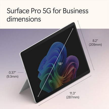 Microsoft 13" Surface Pro for Business 12th Gen 32GB 1TB SSD 5G