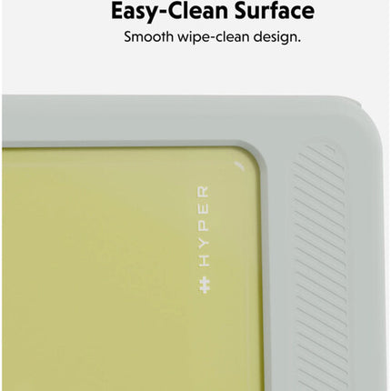 HYPER HyperShield Funda Transparente para MacBook Neo 13" con Bordes TPU Reforzados y Protección MIL-STD-810H