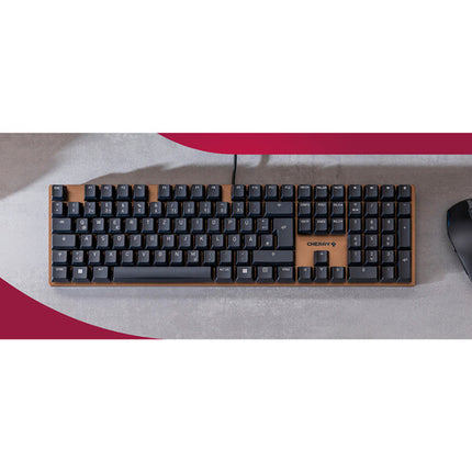 CHERRY KC 200 MX Teclado USB con Interruptores MX2A Brown y 1ms de Respuesta
