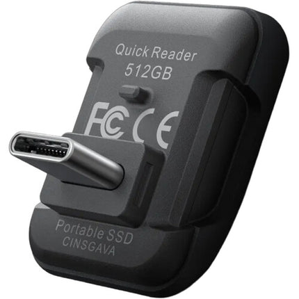 Insta360 Quick Reader 512GB SSD portátil 420 MB/s USB-C compatible