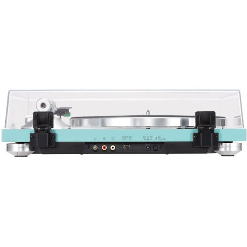 Teac TN-400BT-X Tocadiscos manual tres velocidades Bluetooth Azul Turquesa