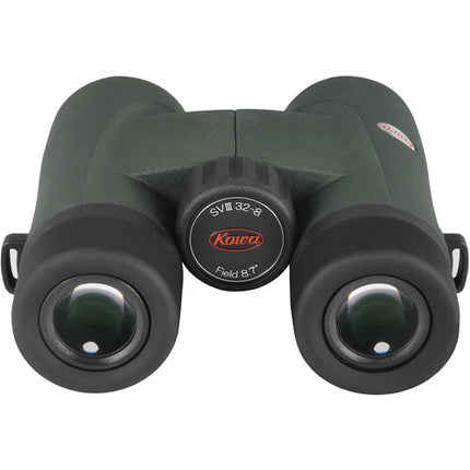 Kowa 8x32 SV III Binoculares Prismáticos Antiniebla Impermeables 8.7° Campo de Visión
