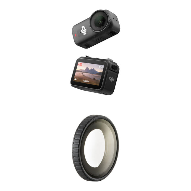 DJI Osmo Nano Combo Cámara de Acción 4K60 200 Min Batería 128GB