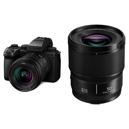 Panasonic LUMIX S5 IIX Cámara sin Espejo 24.2MP 6K30p con Lentes 20-60mm y 50mm