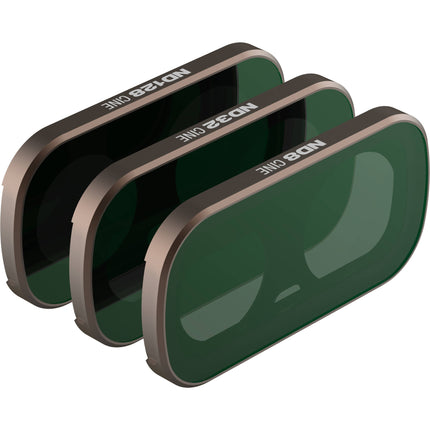 PolarPro CINE Collection Filtros ND8 ND32 ND128 para Insta360 Luna Ultra 3-Pack