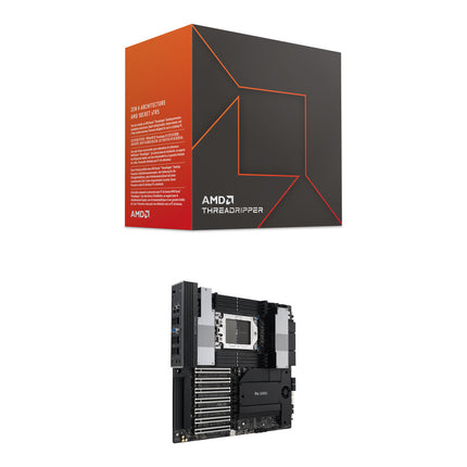 AMD Ryzen Threadripper 7960X Procesador 24 Núcleos 4.2 GHz Kit con Placa Base ASUS Pro WRX90E-SAGE SE EEB