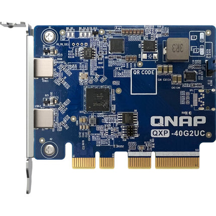 QNAP QXP-40G2UC Tarjeta de Expansión PCIe 4.0 2 Puertos USB-C 40 Gb/s