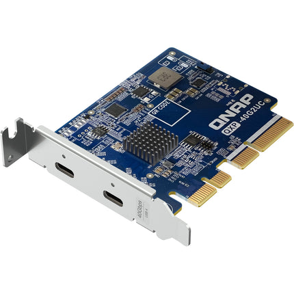 QNAP QXP-40G2UC Tarjeta de Expansión PCIe 4.0 2 Puertos USB-C 40 Gb/s
