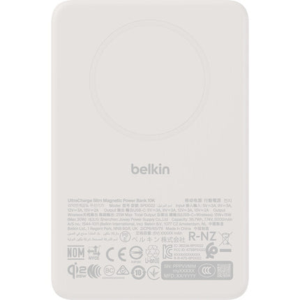 Belkin UltraCharge Slim Power Bank 10000mAh Carga Rápida 30W Sand