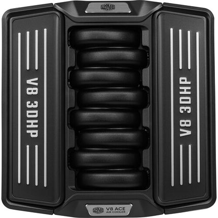 Cooler Master V8 ACE 3DHP Disipador CPU AMD 2x120mm 2500rpm Negro