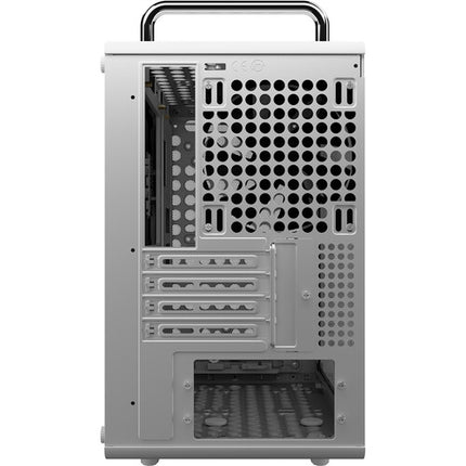 Cooler Master QUBE 340 Caja Micro-ATX Blanca con Ventana y Ventilador 140mm