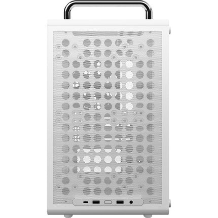 Cooler Master QUBE 340 Caja Micro-ATX Blanca con Ventana y Ventilador 140mm