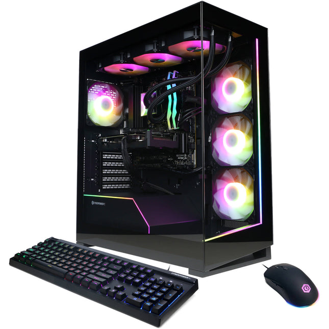 CyberPowerPC Gamer Supreme PC de escritorio Ryzen 9 12 núcleos 32GB RAM 2TB SSD Windows 11