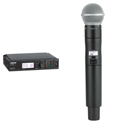 Shure ULXD Micrófono Inalámbrico de Mano SM58 Rango 138 MHz Kit Completo