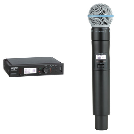 Shure ULXD Micrófono Inalámbrico Manual Beta 58 Rango 138 MHz Kit G57 G50