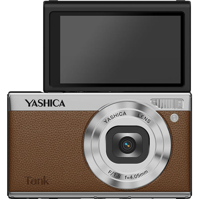 Yashica Tank Cámara Digital Compacta 12MP 3 Pulgadas Marrón