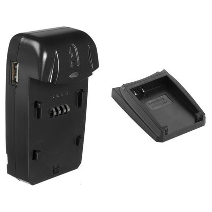 Watson Compact Cargador AC DC para Batería EN-EL23 con Adaptador y Placa