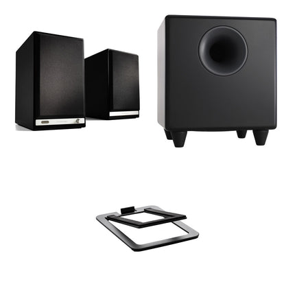 Audioengine HD6 Sistema de Altavoces con Subwoofer 8" y Soportes en Kit
