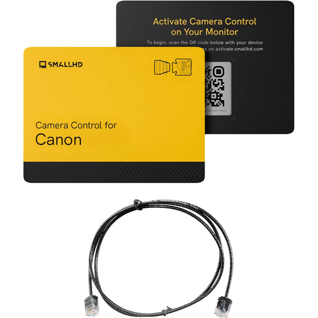 SmallHD Kit de Control para Cámaras Canon con Cable Ethernet y Licencia Software