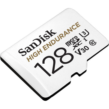 SanDisk 128GB microSD UHS-I Alta Resistencia Velocidad 100MB/s con Adaptador SD