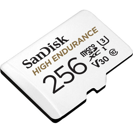 SANDISK 256GB microSD UHS-I Clase 10 V30 100MB/s con Adaptador SD
