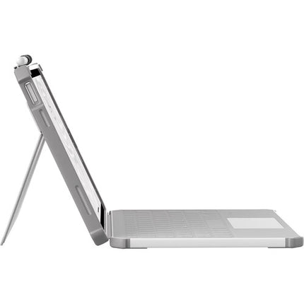 Urban Armor Gear Funda Teclado Resistente USB-C para iPad 11" A16 Blanca Protección Caídas 2 Metros