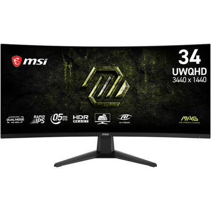 MSI MAG 346CQDF E20 Monitor Curvo Ultrapanorámico 34" 1440p 200 Hz HDR