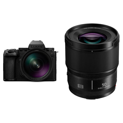 Panasonic Lumix S5 IIX Cámara sin Espejo 24.2MP Kit Lentes 24-60mm f2.8 50mm f1.8