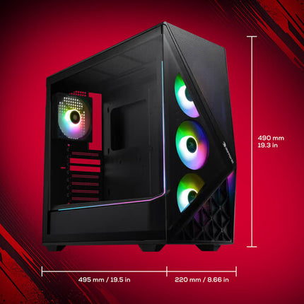 iBUYPOWER Slate PC Gaming con Intel i7 16GB RAM 1TB SSD 8GB RTX 5060