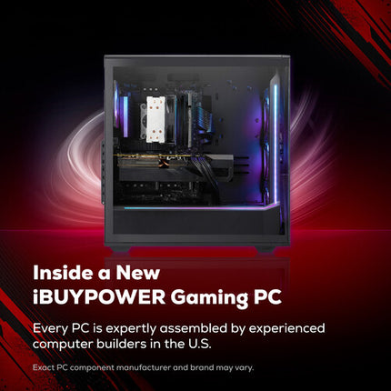 iBUYPOWER Slate PC Gaming con Intel i7 16GB RAM 1TB SSD 8GB RTX 5060