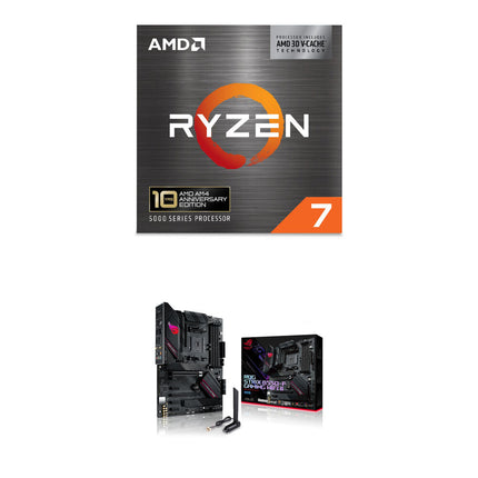 AMD Ryzen 7 5800X3D 8 Núcleos 16 Hilos 4.5 GHz y ASUS ROG Strix B550-F WiFi II ATX