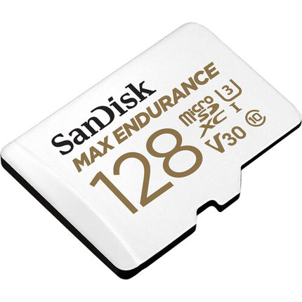 SANDISK 128GB MAX ENDURANCE microSDXC UHS-I 100MB/s con adaptador SD