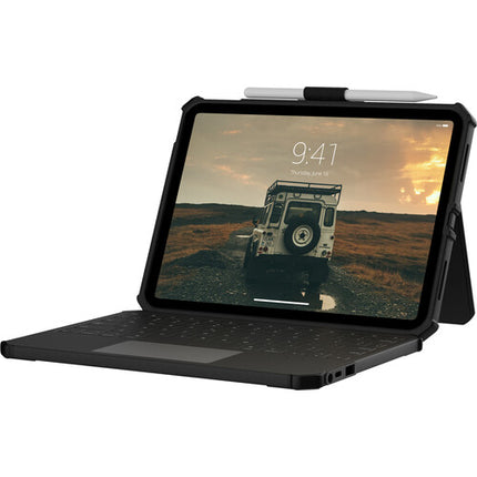 Urban Armor Gear Funda Teclado Resistente para iPad 11" A16 USB-C Apantallamiento contra caídas 6.6 pies