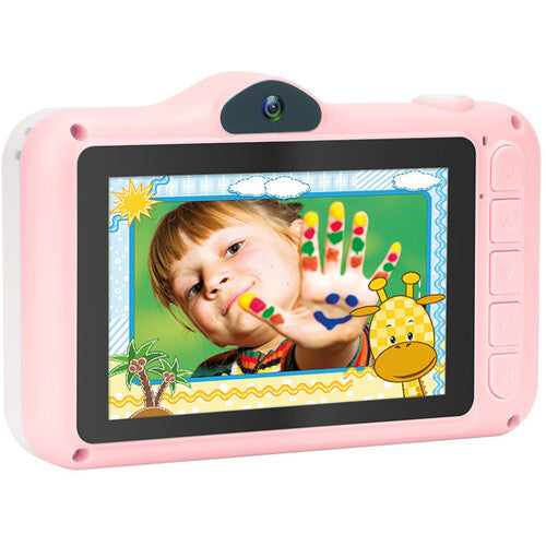 AgfaPhoto Realikids Cam 2 Cámara Infantil 12MP Pantalla 3.5" Rosa