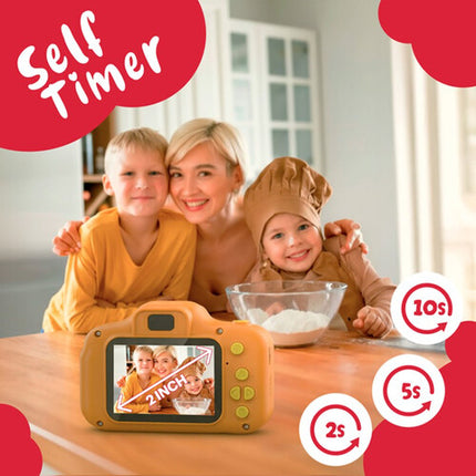 AgfaPhoto Realikids Cam Mini Azul Cámara Infantil 12MP Videos 720p Pantalla 2 Pulgadas