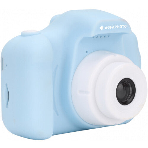 AgfaPhoto Realikids Cam Mini Azul Cámara Infantil 12MP Videos 720p Pantalla 2 Pulgadas