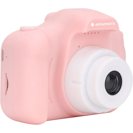 AgfaPhoto Realikids Cam Mini Cámara Infantil Rosa 12MP 2'' Pantalla