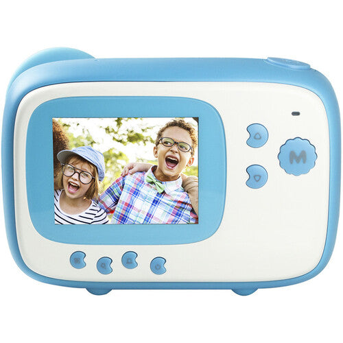 AgfaPhoto Realikids Instant Cam Cámara Instantánea Azul 2MP 200 dpi Incluye Papel Térmico