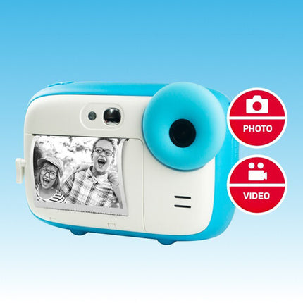 AgfaPhoto Realikids Cámara Instantánea Rosa 2MP 2.4" LCD Con Tres Rollos