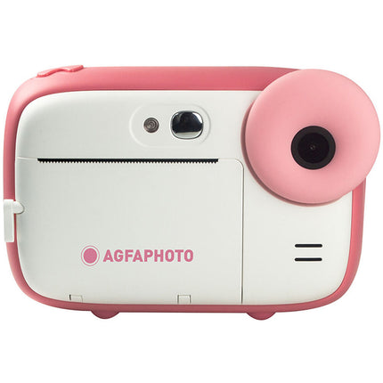 AgfaPhoto Realikids Cámara Instantánea Rosa 2MP 2.4" LCD Con Tres Rollos