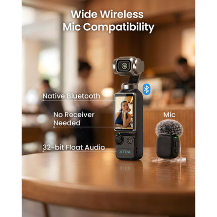 Xtra Muse Cámara de Acción Gimbal con Sensor CMOS 1" y 256GB microSD