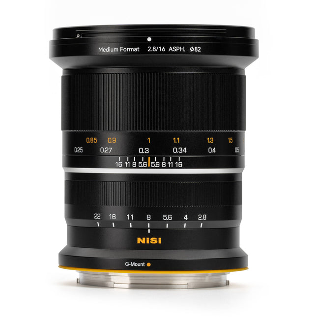 NiSi 16mm f/2.8 ASPH Objetivo para Fujifilm G 82mm Metal Sellado