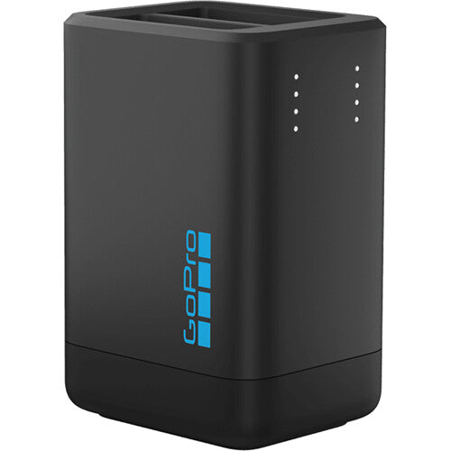 GoPro Cargador Dual de Batería con Enduro 2 2150mAh para MISSION 1 y HERO13 Black
